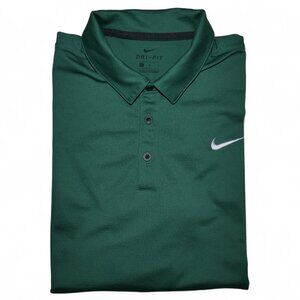Nike Dri-Fit Polo Men's size M Green